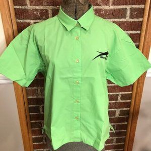 Arctic Cat Womens Short Sleeve Button Up Shirt